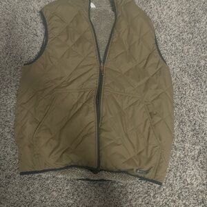 Source Unknown Quilted Vest - Olive